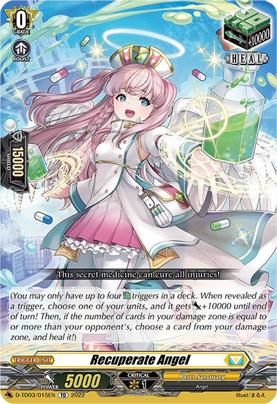 Recuperate Angel (D-TD03/015EN) [Raika Koshiba -Skyfall Executors-]