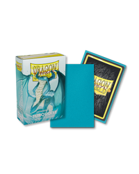 Dragon Shield: Japanese Size 60ct Sleeves - Turquoise (Matte)