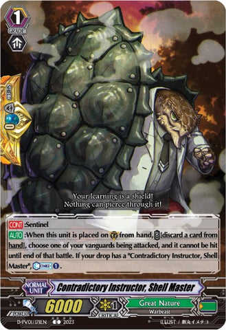 Contradictory Instructor, Shell Master (D-PV01/171EN) [History Collection]