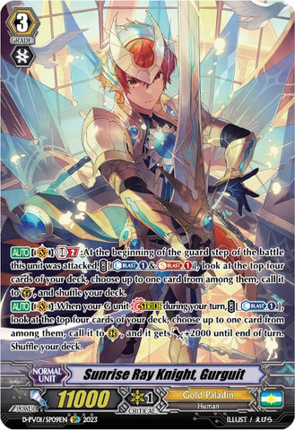 Sunrise Ray Knight, Gurguit (D-PV01/SP09EN) [History Collection]