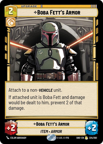Boba Fett's Armor (224/262) (224/262) [Shadows of the Galaxy]