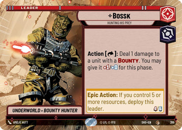 Bossk - Hunting His Prey (289) (Hyperspace) (289) [Shadows of the Galaxy]