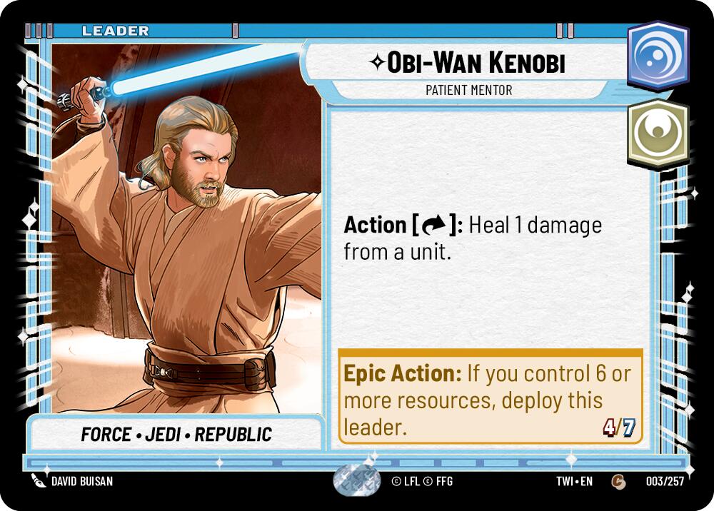Obi-Wan Kenobi - Patient Mentor (003/257) (003/257) [Twilight of the Republic]