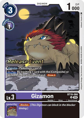 Gizamon [BT19-066] [Release Special Booster Ver.2.0 Promos]