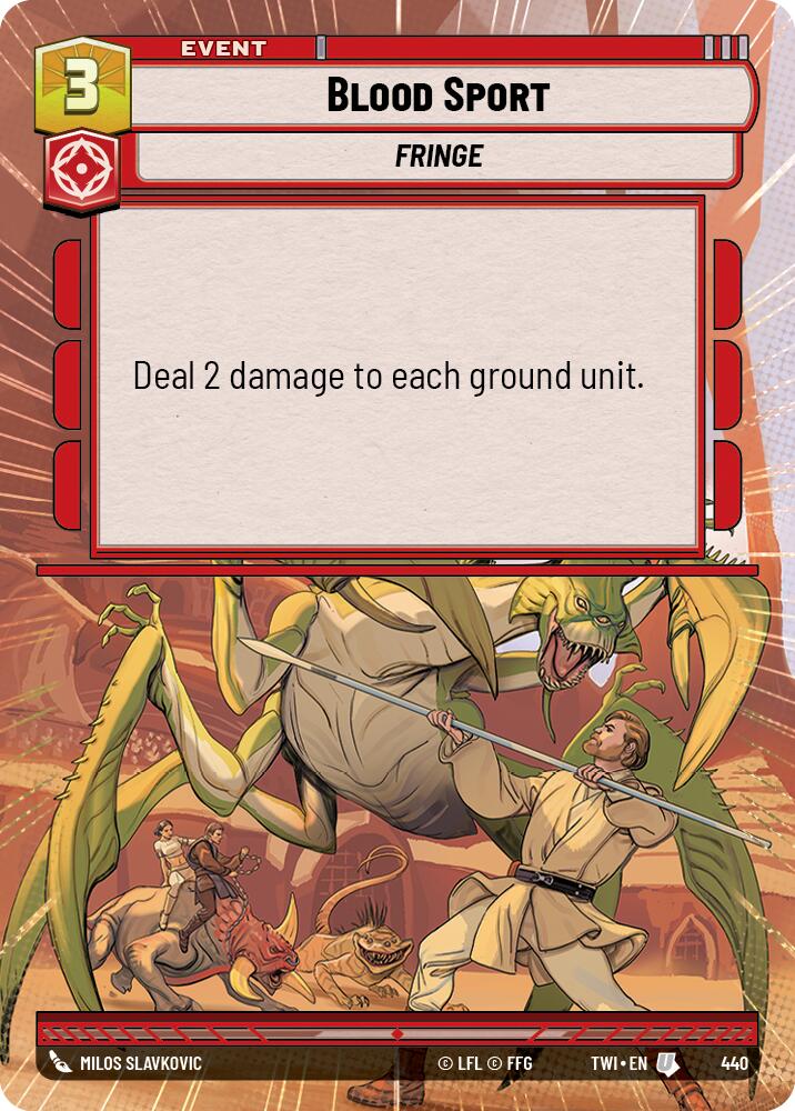 Blood Sport (440) (Hyperspace) (440) [Twilight of the Republic]