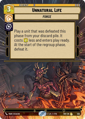 Unnatural Life (454) (Hyperspace) (454) [Twilight of the Republic]