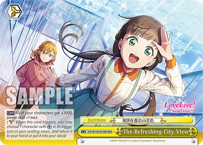 The Refreshing City View (SIP/W109-E034R RRR) [Love Live! School idol festival 2 MIRACLE LIVE!]