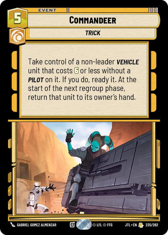 Commandeer (235/262) (235/257) [Jump to Lightspeed]