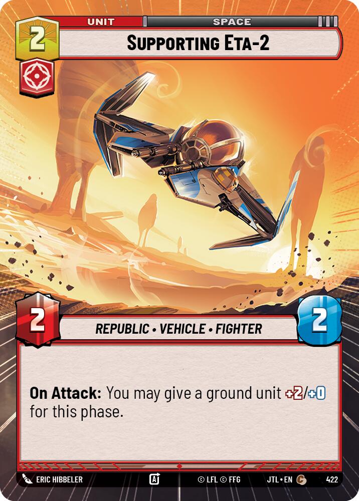 Supporting Eta-2 (422) (Hyperspace) (422) [Jump to Lightspeed]
