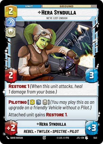 Hera Syndulla - We've Lost Enough (543) (543) [Jump to Lightspeed]