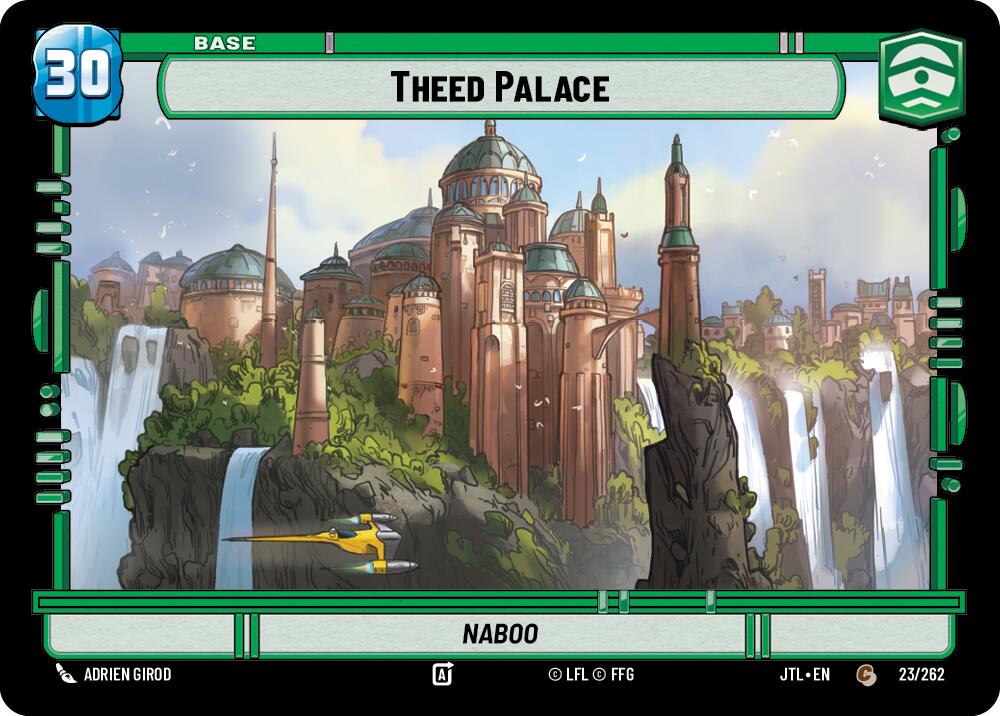 Theed Palace // TIE Fighter (023/2262 // T01/T04) (023/2262 // T01/T04) [Jump to Lightspeed]