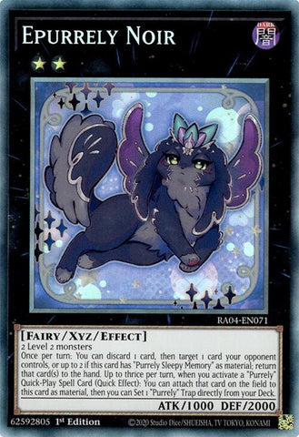 Epurrely Noir [RA04-EN071] Prismatic Collector's Rare