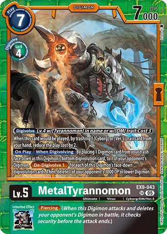 MetalTyrannomon [EX9-043] [Versus Monsters]