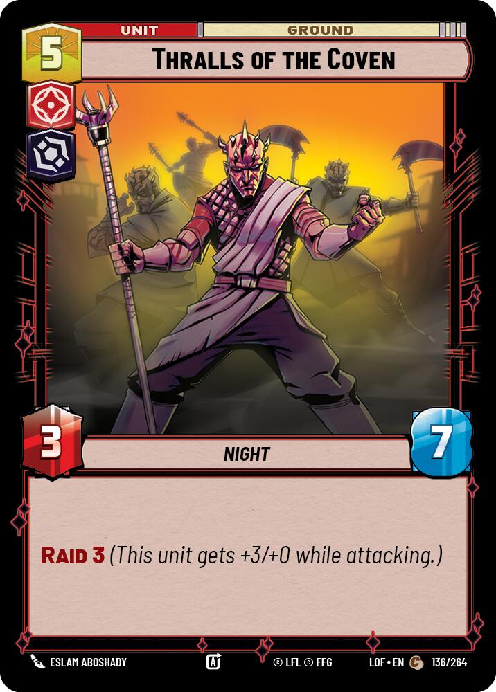 Thralls of the Coven (136/264) (136/264) [Legends of the Force]