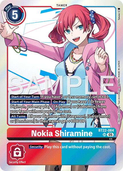 Nokia Shiramine [BT22-084] [Cyber Eden]