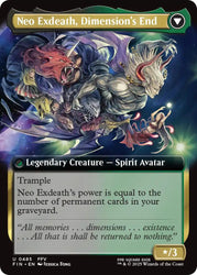 Exdeath, Void Warlock // Neo Exdeath, Dimension's End (Extended Art) [FINAL FANTASY]