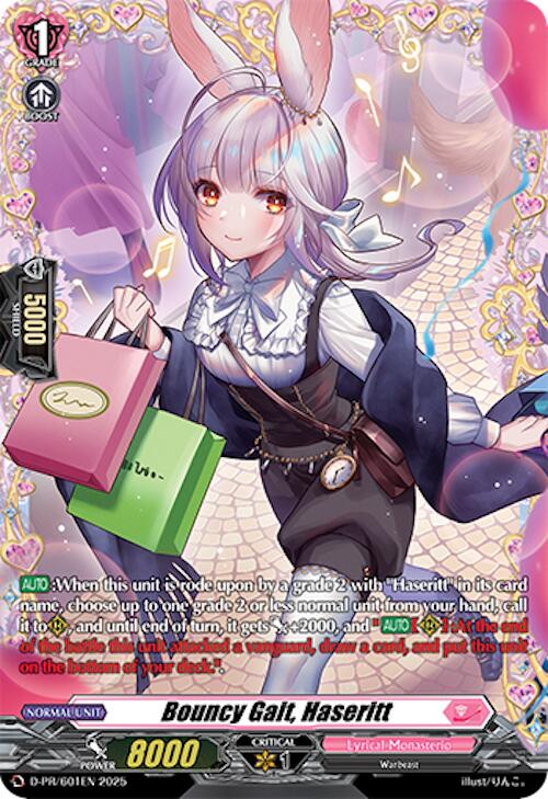 Bouncy Gait, Haseritt (D-PR/601EN) [D Promo Cards]