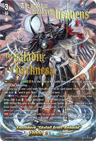 Youthberk "Skyfall Arms: Rebuild" (DZ-BT08/SEC04EN) [Knights 0f Rebirth]