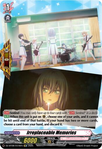 Irreplaceable Memories (DZ-BT08/EX16EN) [Knights 0f Rebirth]