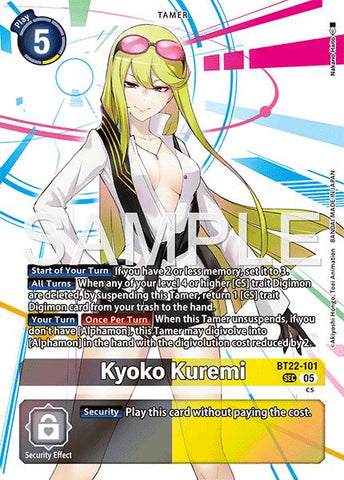 Kyoko Kuremi [BT22-101] [Cyber Eden]