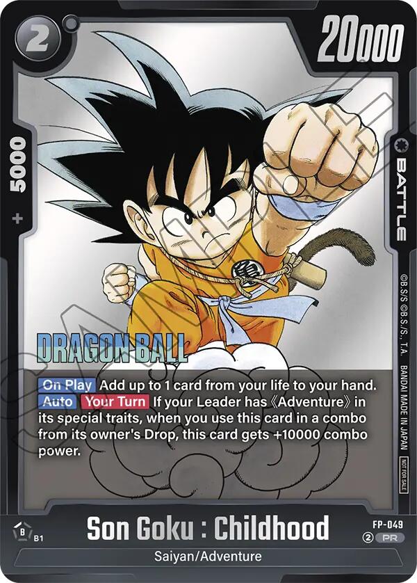 Son Goku : Childhood [Fusion World Promotion Cards]