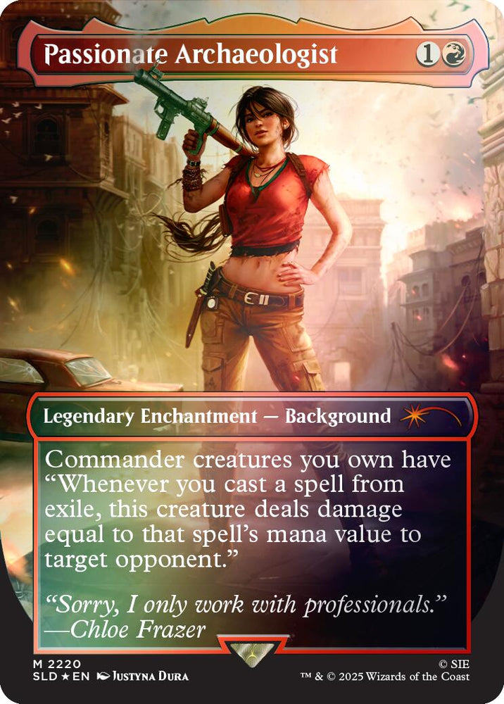 Passionate Archaeologist (Rainbow Foil) [Secret Lair Drop Series]