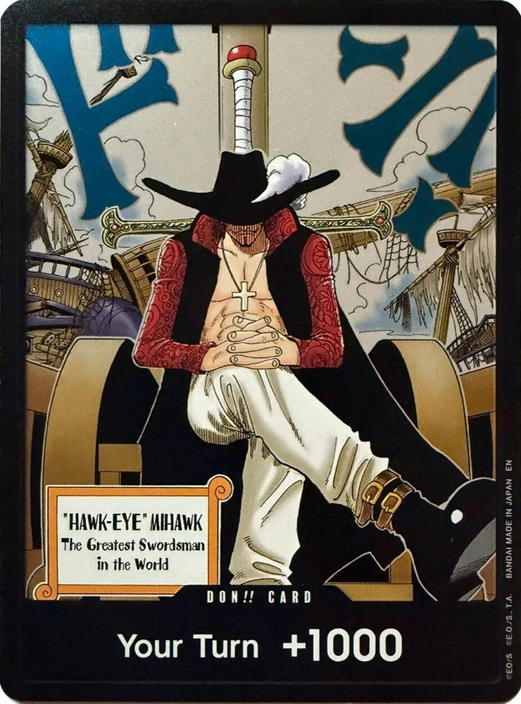 DON!! Card (Dracule Mihawk) [The Azure Sea's Seven]