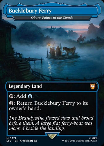 Bucklebury Ferry - Oboro, Palace in the Clouds (Borderless) [The Lord of the Rings: Tales of Middle-Earth Commander]