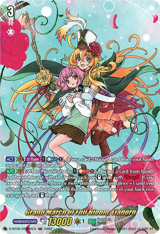 Grand March of Full Bloom, Lianorn (D-BT06/DSR02EN) [Blazing Dragon Reborn]