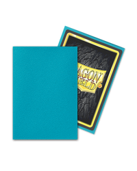 Dragon Shield: Japanese Size 60ct Sleeves - Turquoise (Matte)