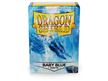 Dragon Shield: Standard 100ct Sleeves - Baby Blue (Matte)