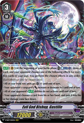 Evil God Bishop, Gastille (V-SS07/050EN) [Clan Selection Plus Vol.1]