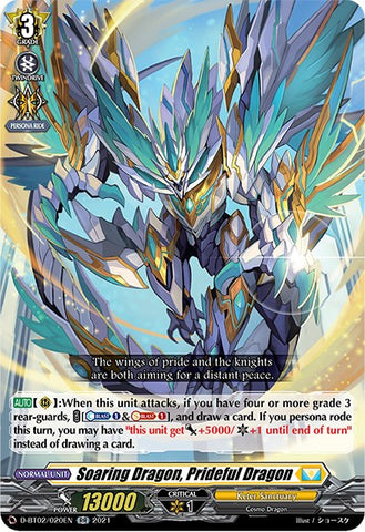 Soaring Dragon, Prideful Dragon (D-BT02/020EN) [A Brush with the Legends]