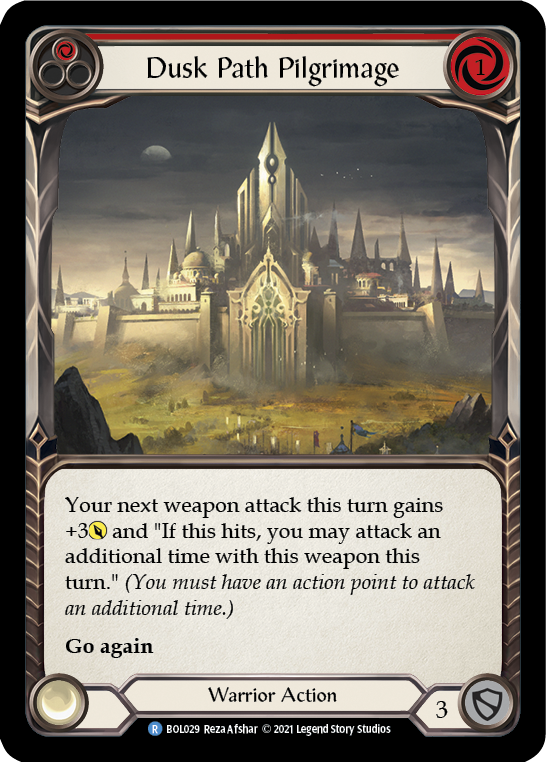 Dusk Path Pilgrimage [BOL029] (Monarch Boltyn Blitz Deck)