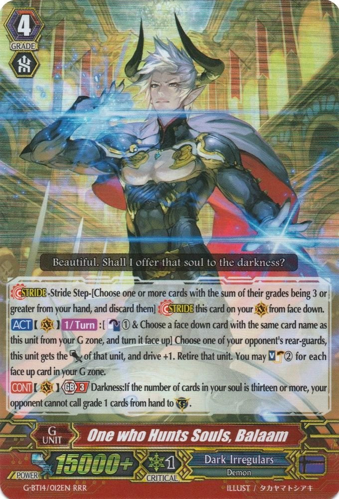 One who Hunts Souls, Balaam (G-BT14/012EN) [Divine Dragon Apocrypha]