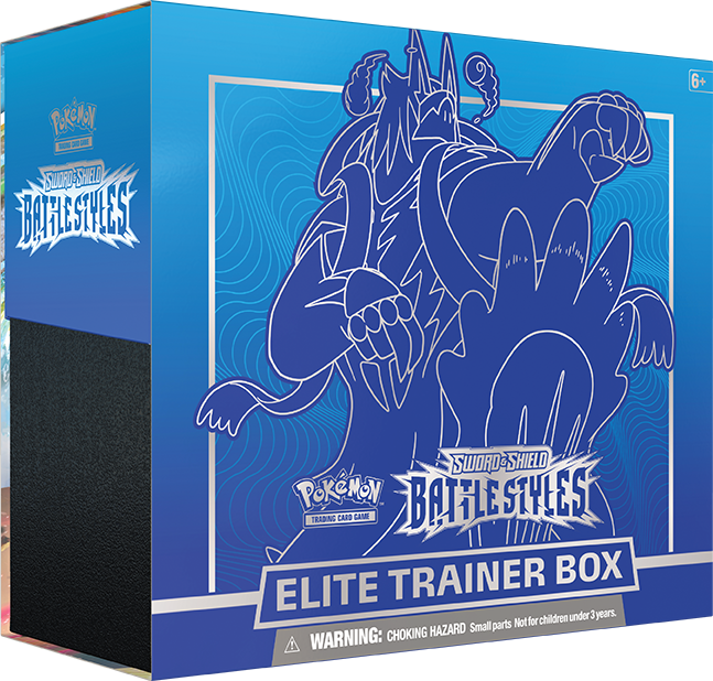 Sword & Shield 5 Battle Styles Elite Trainer Box - Blue