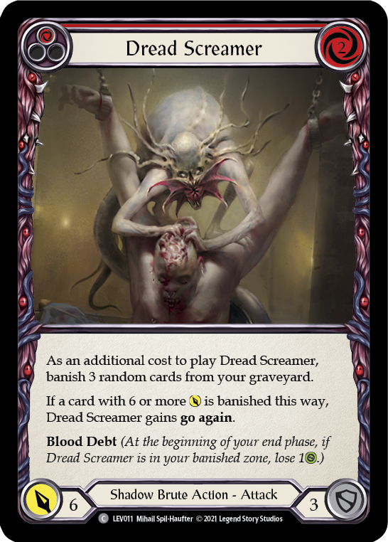 Dread Screamer [LEV011] (Monarch Levia Blitz Deck)