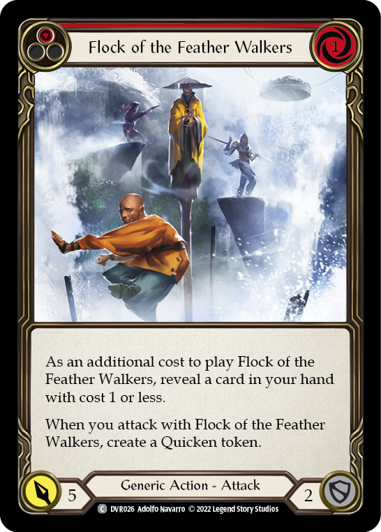 Flock of the Featherwalkers [DVR026] (Classic Battles: Rhinar vs Dorinthea)