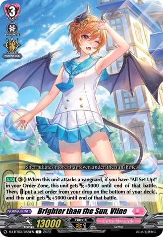 Brighter than the Sun, Viine (D-LBT03/055EN) [Lyrical Monasterio: Summertime Memories!]