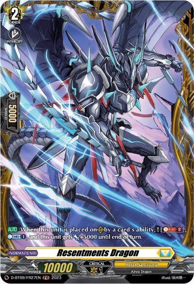 Resentments Dragon (D-BT09/FR27EN) [Dragontree Invasion]