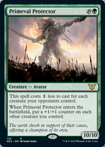 Primeval Protector [Kamigawa: Neon Dynasty Commander]