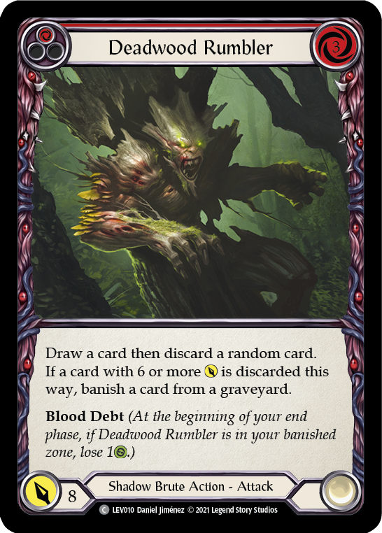 Deadwood Rumbler [LEV010] (Monarch Levia Blitz Deck)
