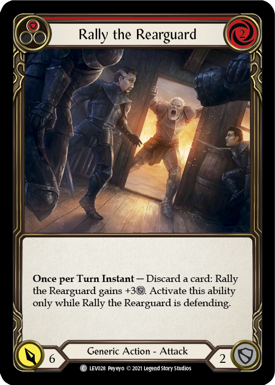 Rally the Rearguard [LEV028] (Monarch Levia Blitz Deck)