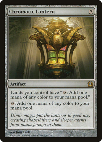 Chromatic Lantern [Return to Ravnica]