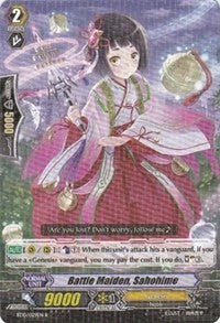 Battle Maiden, Sahohime (BT10/029EN) [Triumphant Return of the King of Knights]