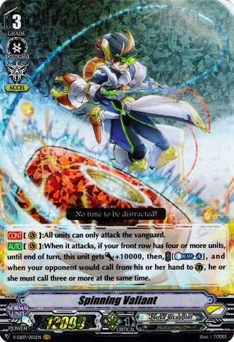 Spinning Valiant (V-EB07/002EN) [The Heroic Evolution]