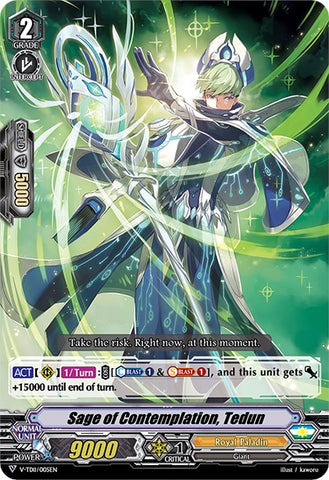Sage of Contemplation, Tedun (V-TD11/005EN) [Altmile]