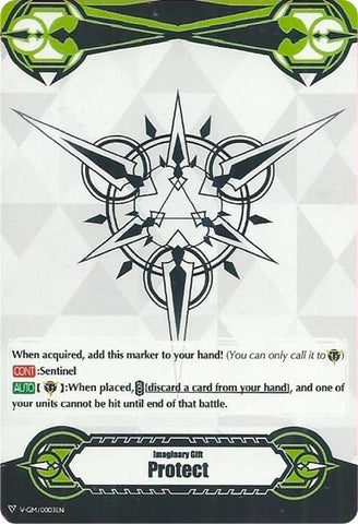 Imaginary Gift [Protect] // [Protect II] Double-sided Gift Marker (V-GM/0003EN // V-GM2/0003EN) [Gift Markers]