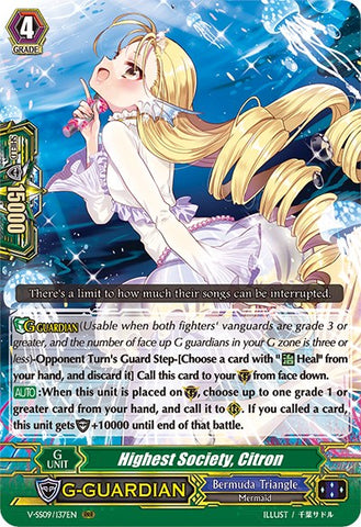 Highest Society, Citron (V-SS09/137EN) [Revival Selection]