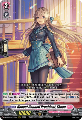 Honest Council President, Eknoa (D-LBT01/009EN) [Lyrical Melody]